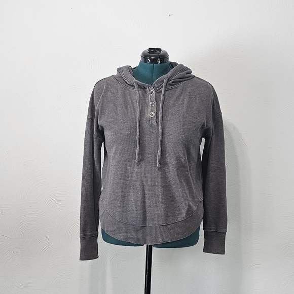 SO Tops - SO Hooded Crop Sweater